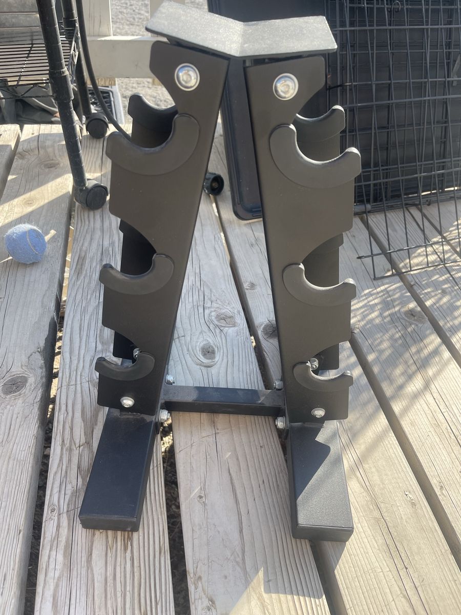 Fitness Alley 3-Tier A-Frame Dumbbell Rack Stand