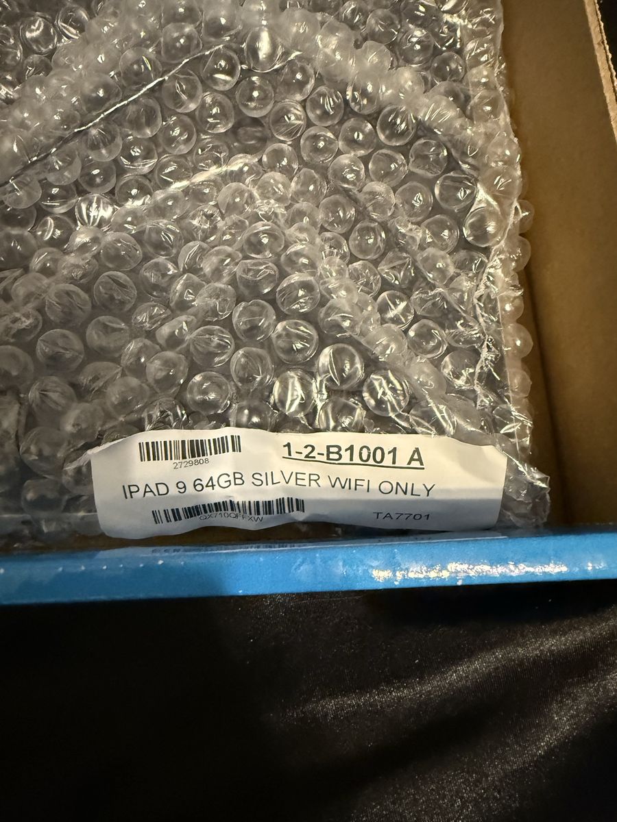 Apple iPad 9th Gen 64GB Silver Wi-Fi Only - Brand New in Box