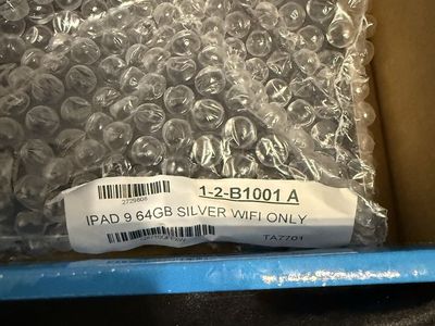 Apple iPad 9th Gen 64GB Silver Wi-Fi Only - Brand New in Box