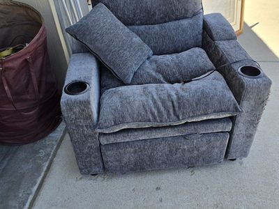 Gray Recliner Chair bed