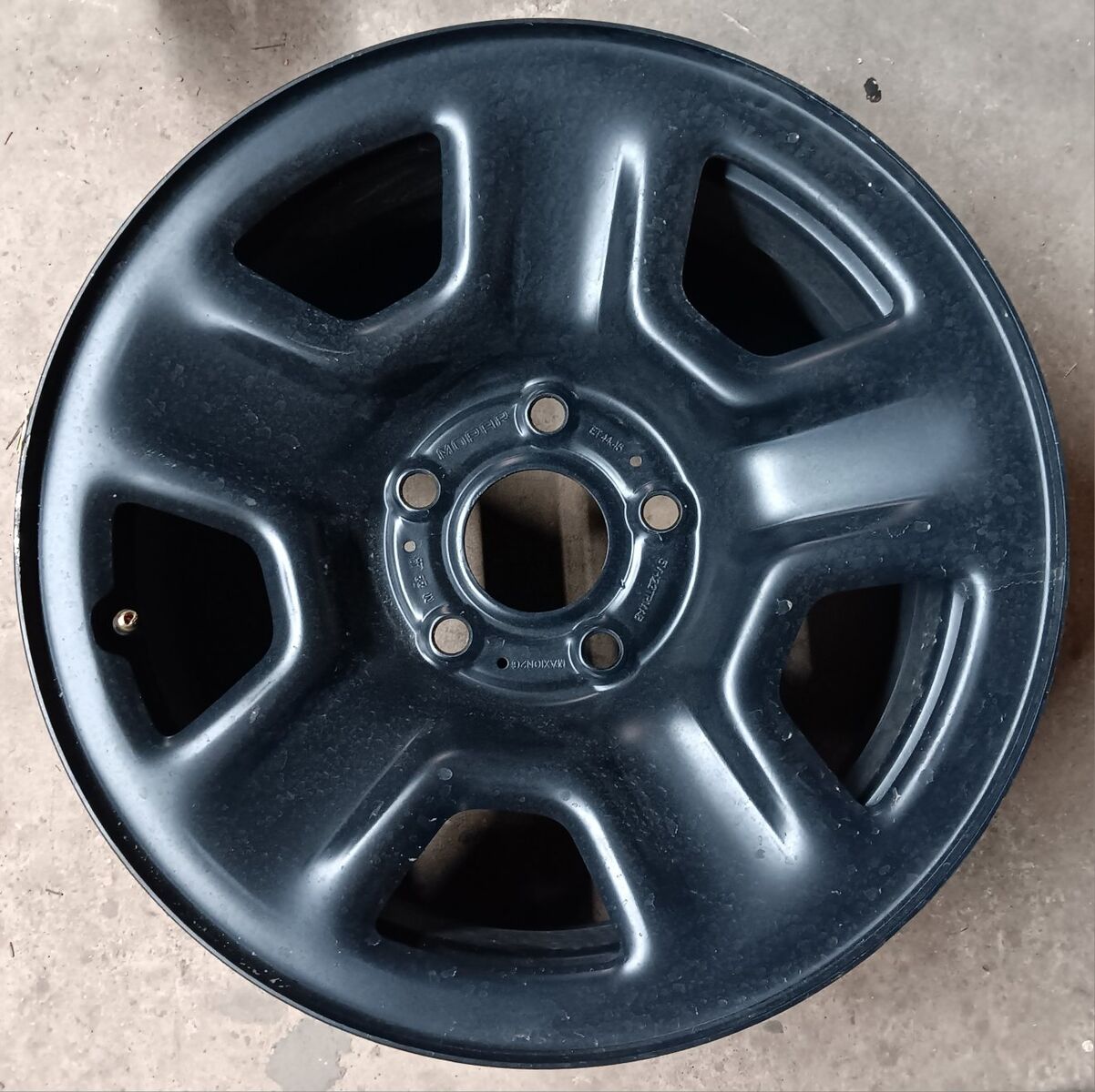 2024 Jeep Wrangler 17 inch OEM Steel Wheel