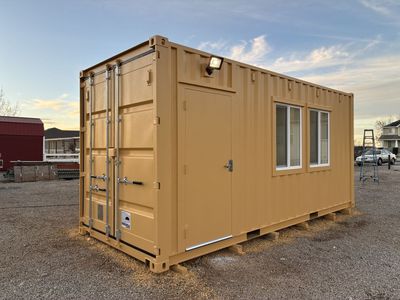 Shipping Container Office/ Modifications