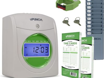 uPunch HN3000 Time Clock Bundle