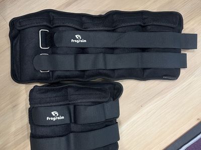 Adjustable Ankle Weights - up to 10 lbs each