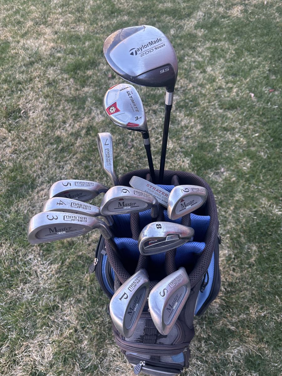 Full Set Master Grip Irons TaylorMade Wood
