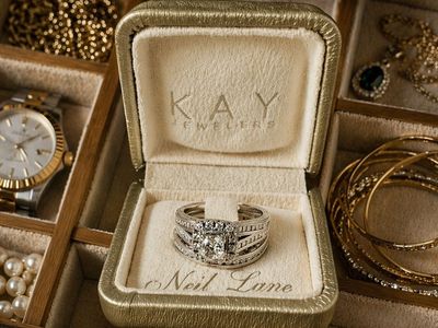 Neil Lane Engagement Ring Set – 1 Carat, Vintage-Inspired