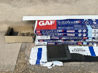 Leftover Roofing Supplies