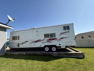 2002 Rage'n 30' Toy Hauler Travel Trailer
