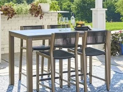 Better Homes & Gardens Tarren Dining Set, Black