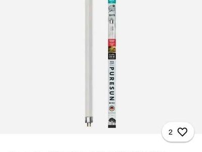 Arcadia PureSun Mini 8W T5 UVB Bulbs – Brand New
