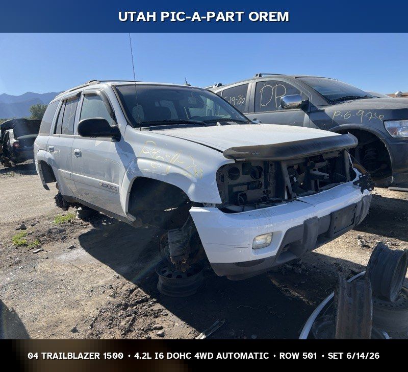 2004 Chevrolet Trailblazer 1500 Parts - UTPAP Orem