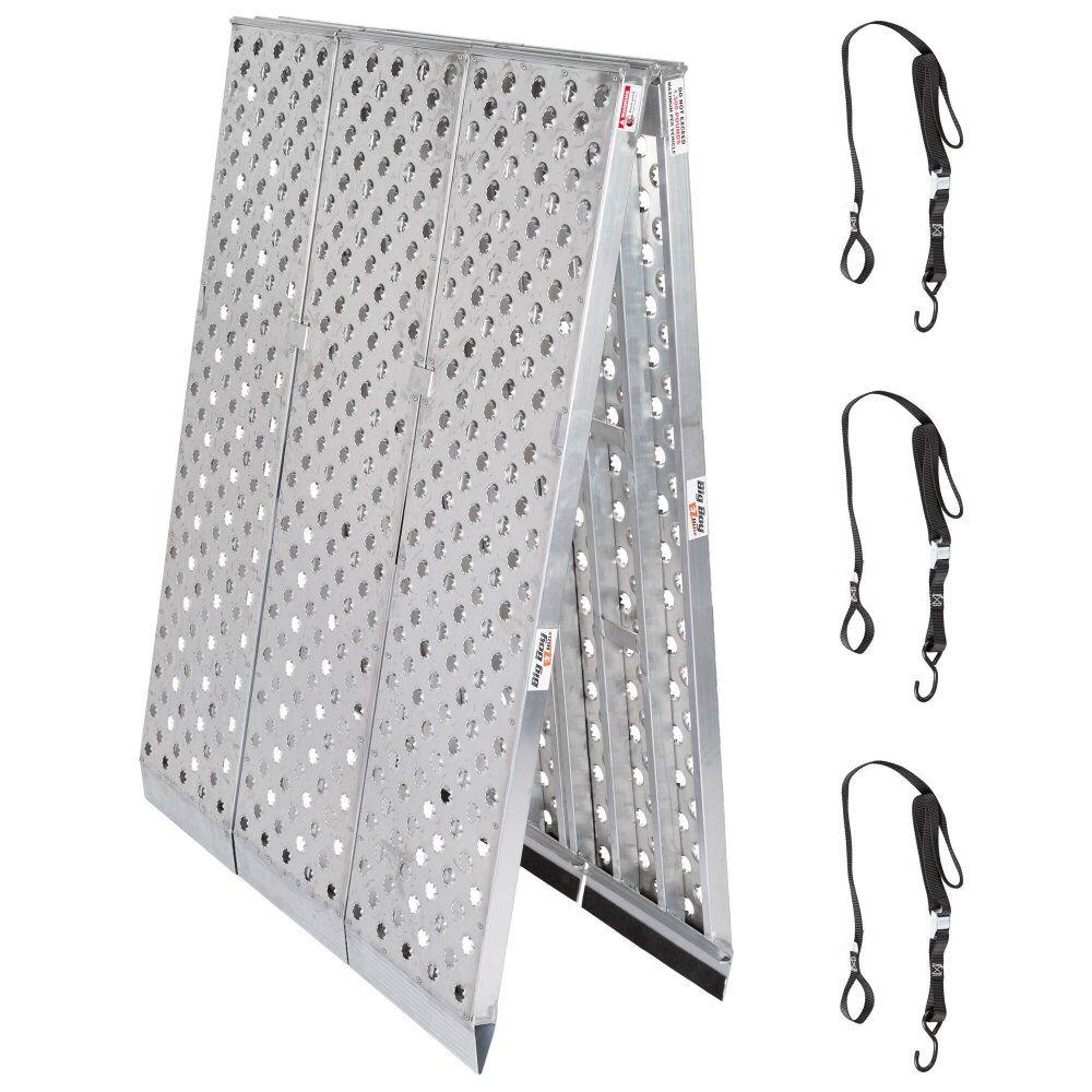 10' Big Boy EZ Rizer Aluminum Folding Ramps