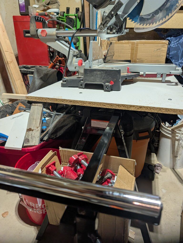 mitre saw table w removable top for any saw