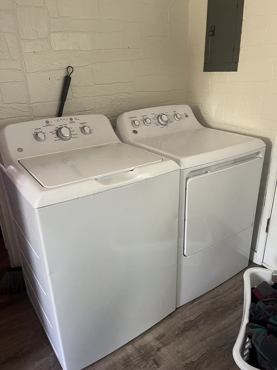 Washer and dryer