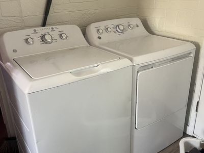 Washer and dryer