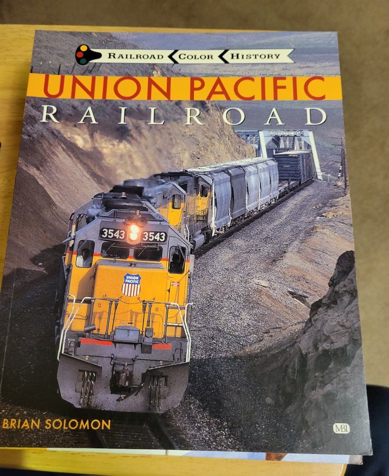 Union Pacific Railroad Railroad Color History Book by Brian Solomon