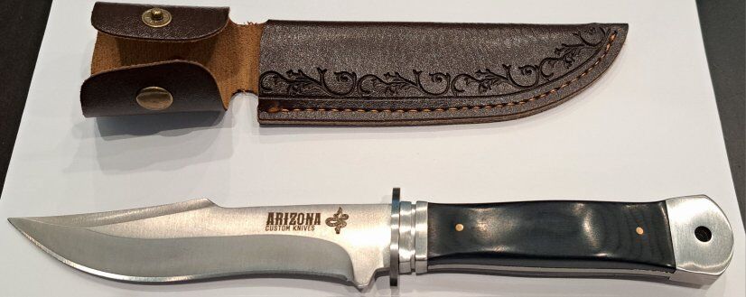 New Bowie Style Knife By Arizona Custom Knives