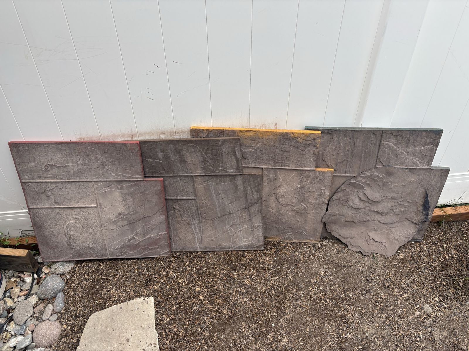 Decorative Concrete Stamping Mats - Assorted Patterns & Antique Release