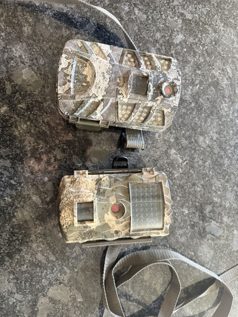 Two Non Cell Game Cameras