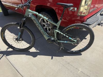 Focus Jam² Electric Mountain Bike - Full Suspension, Olive Green, Great Condition