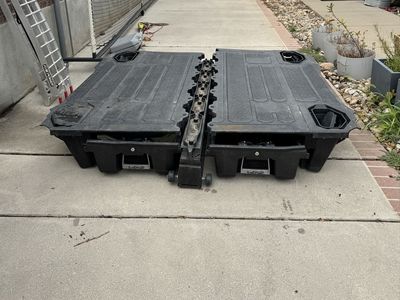 Used DECKED Truck Bed Storage System w/ Drawers - Full-Size 2021 Ram 1500 Pickup Truck Organizer