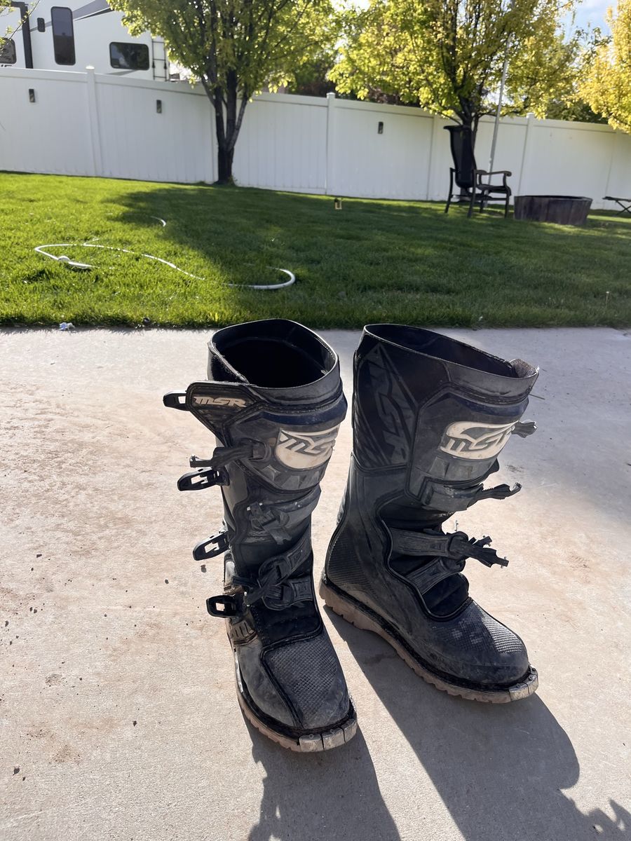 MSR motorcycle boots