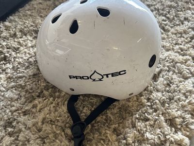 Pro-Tec The Classic Skate Helmet White Size XL 59-60cm