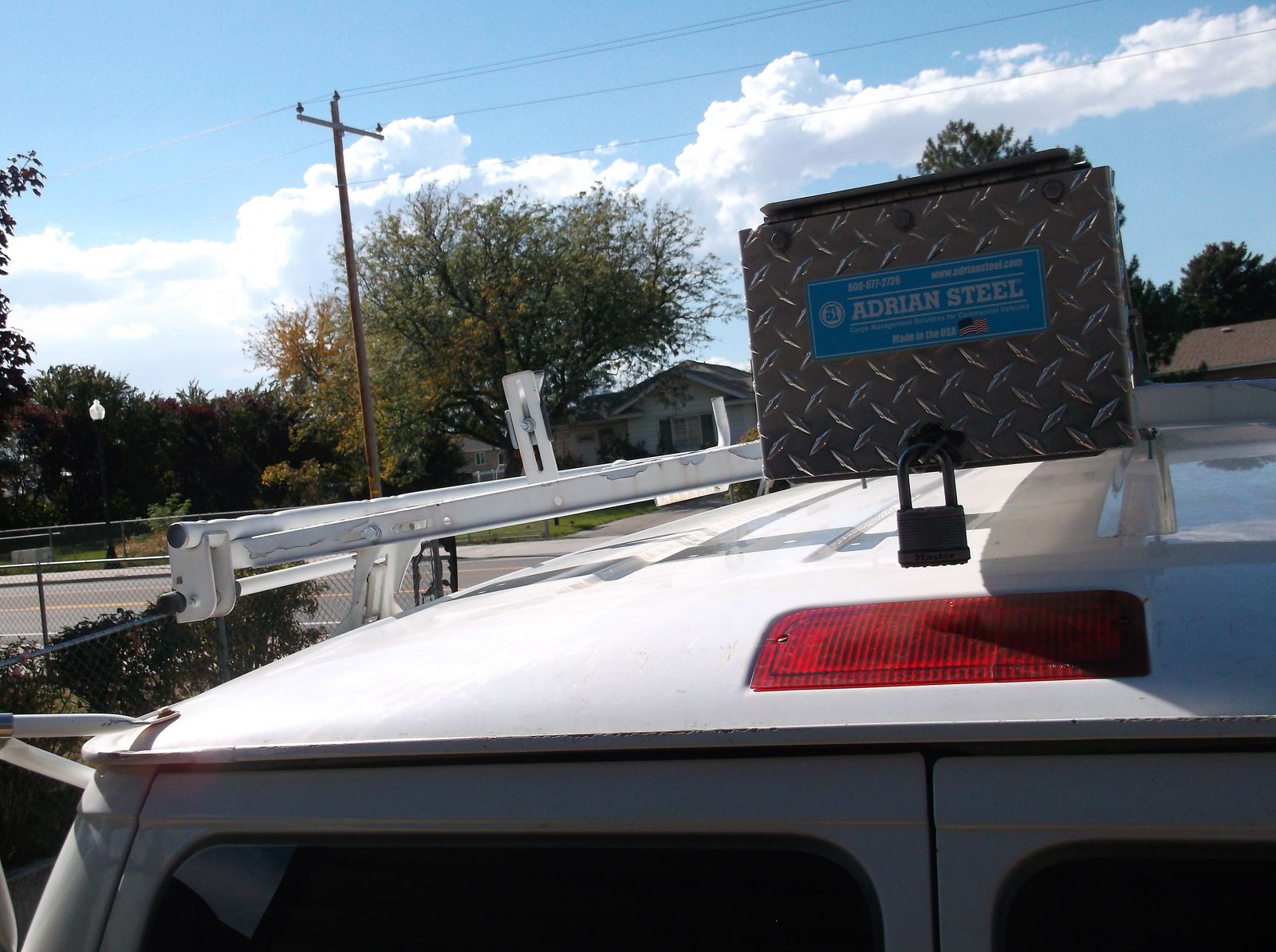 Used Weather Guard Double Ladder Rack with Conduit Carrier Kit for ...