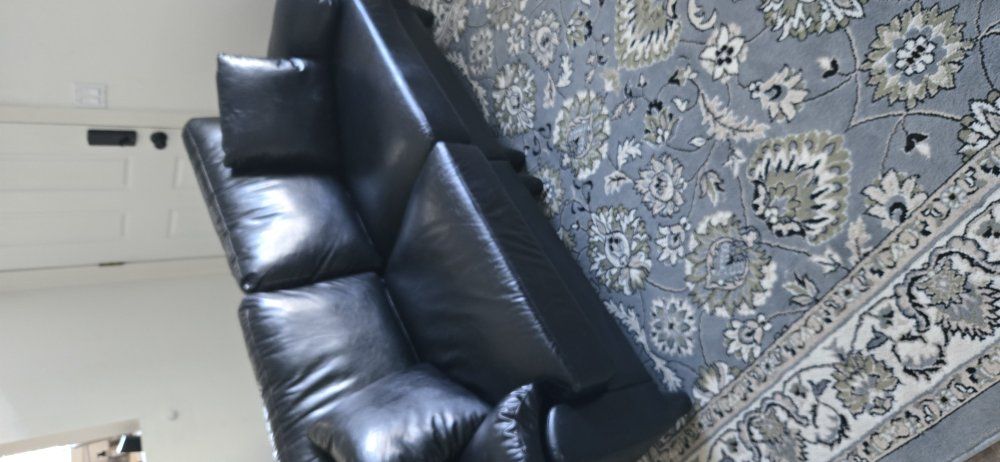 Faux Lether Couch $180