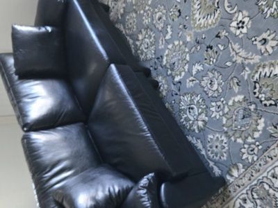 Faux Lether Couch $180