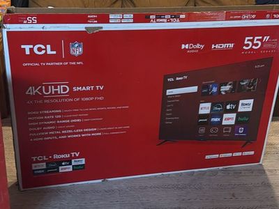 TCL 55 Class 4K UHD Smart Roku TV Model 55S451