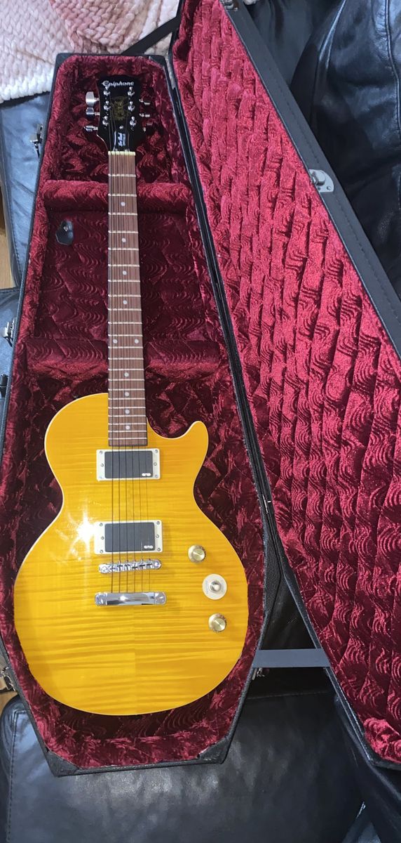 Epiphone Les Paul AFD + Coffin Case