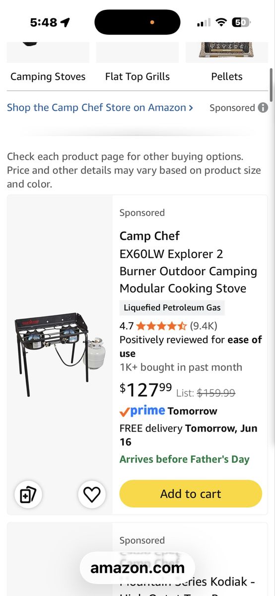 Camp chef