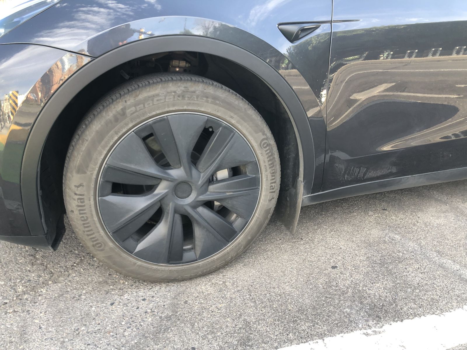 OEM 2021 22 23 24 Tesla Model S Tempest Hub Cap Wheel Cover 1486286-00-A