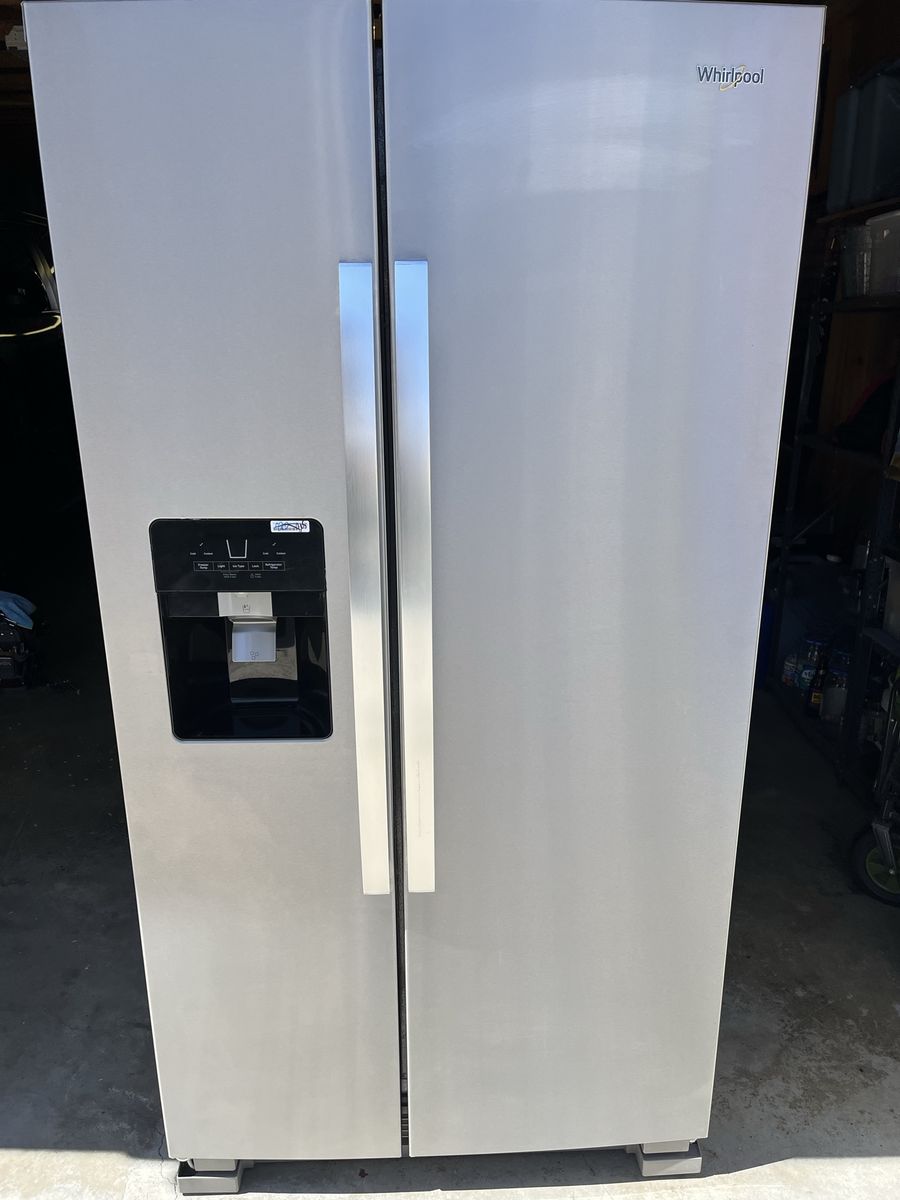 Whirlpool 25 Cu Ft Side-by-Side Refrigerator