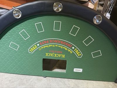 Blackjack table