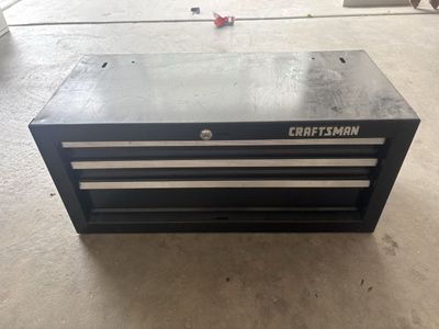 Craftsman tool box with wrenches