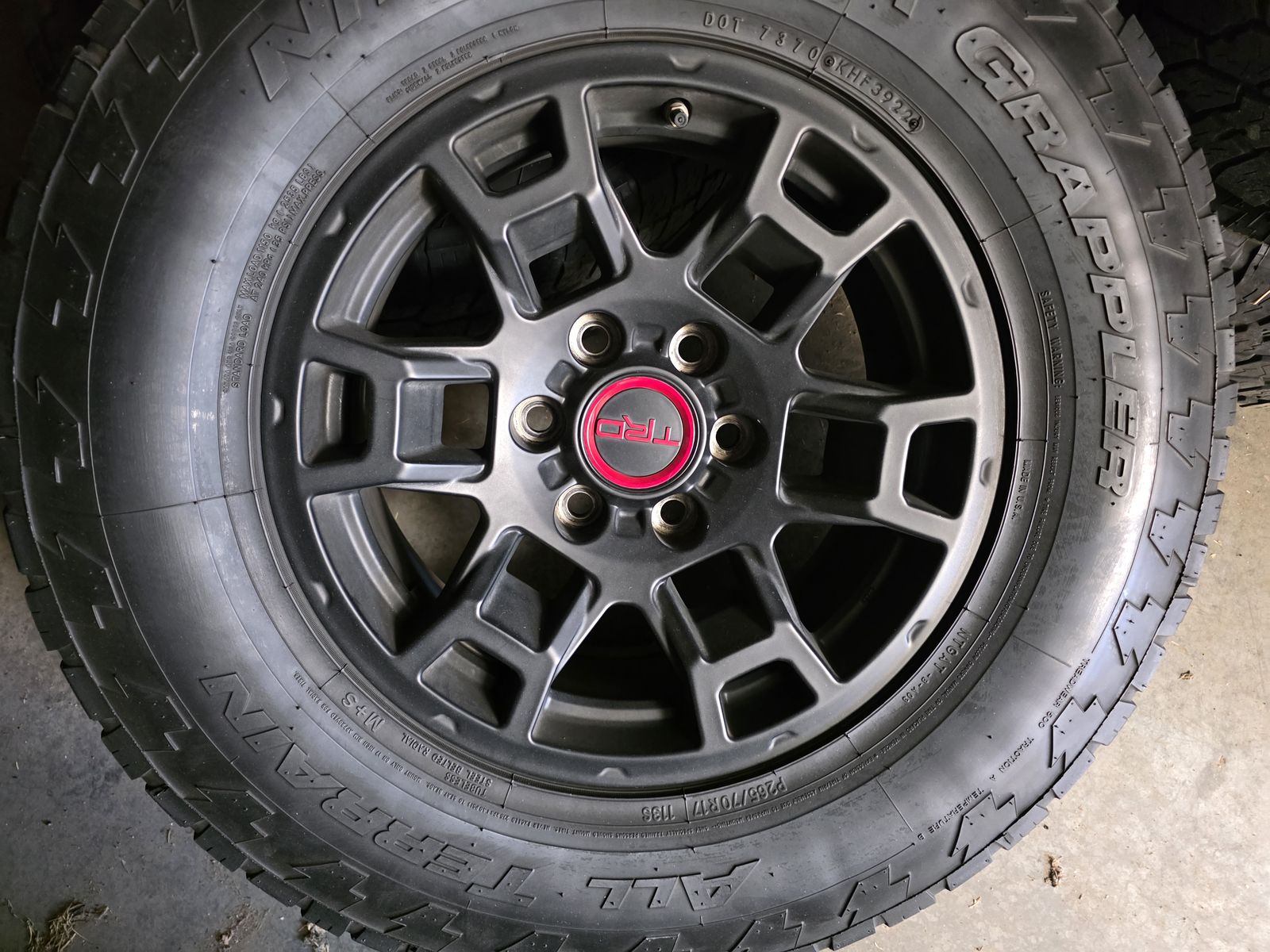 2023 4runner TRD PRO Rims and tires