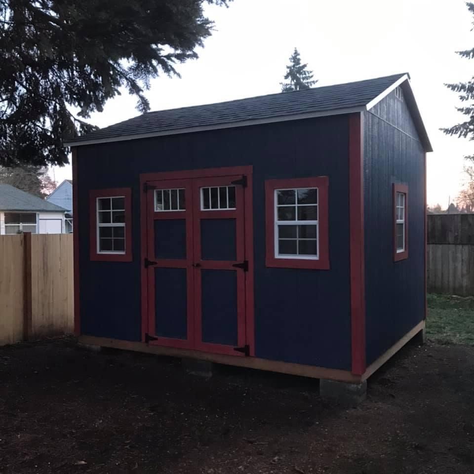 Custom Storage Shed 10 x 12