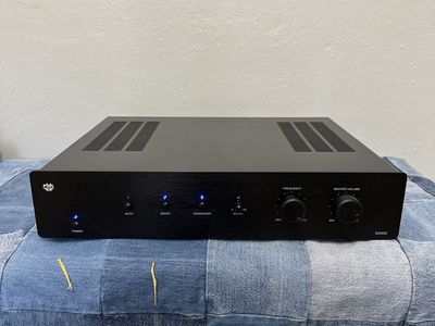 rbh SA 400 800W 2-Channel Power Amplifier Analog Black Stereo RCA Banana Outputs