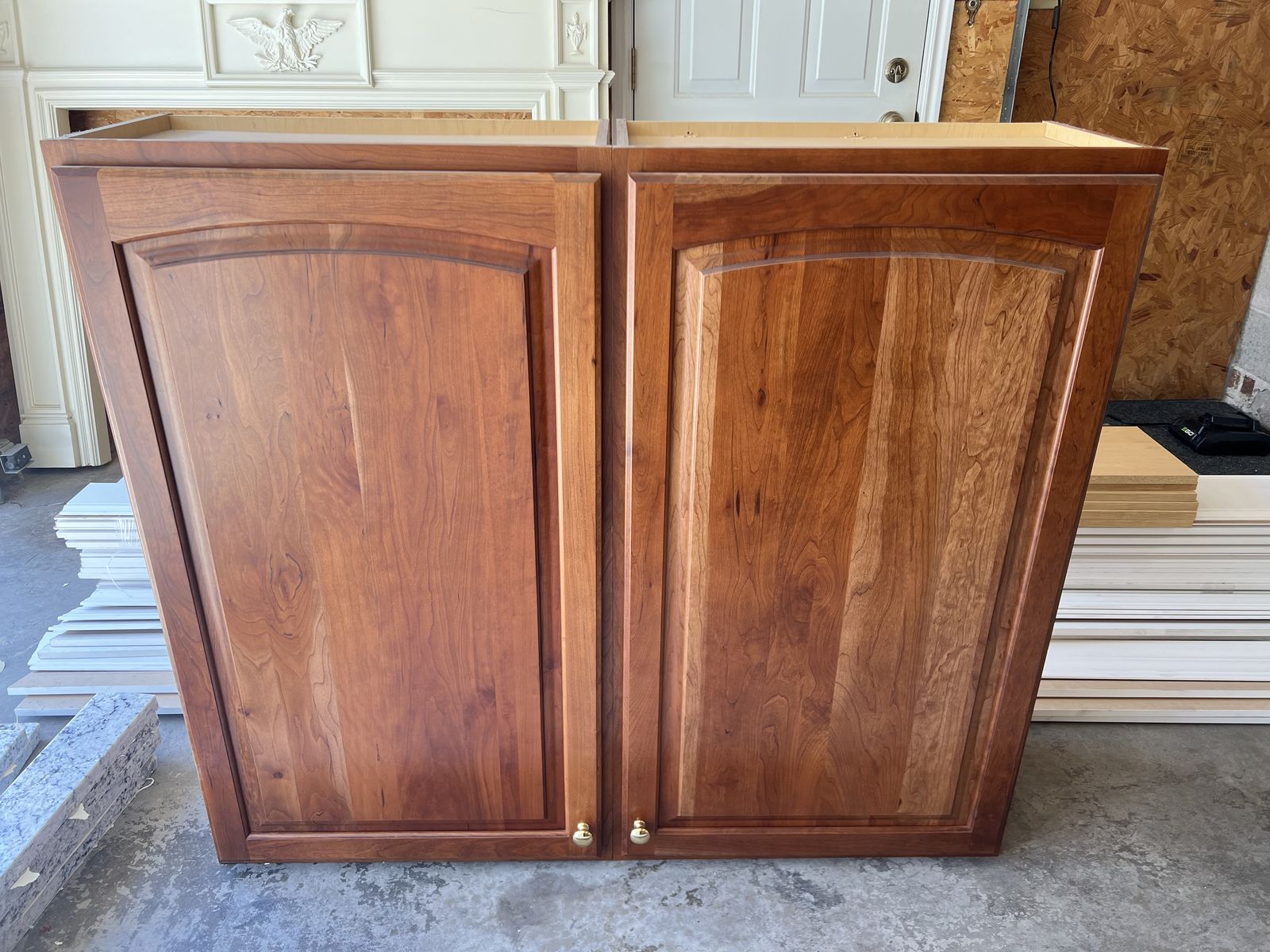 Cherry wood cabinet