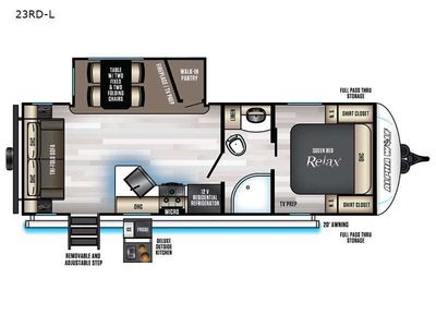 Used 2021 Forest River RV Cherokee Alpha Wolf 23RD-L