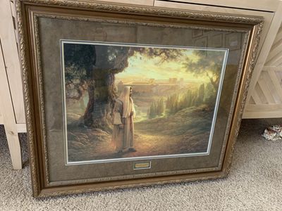 Greg Olsen Framed Print, Art, Christ, LE, 43x36