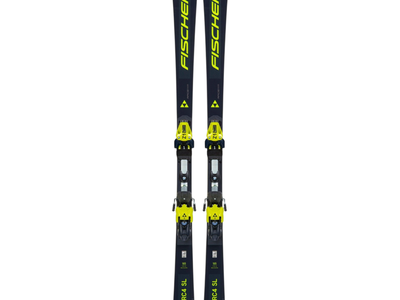 Fischer Women's RC4 WC SL M/B-Plate w/ Fischer RC4 Z13 Freeflex GW Demo Bindings