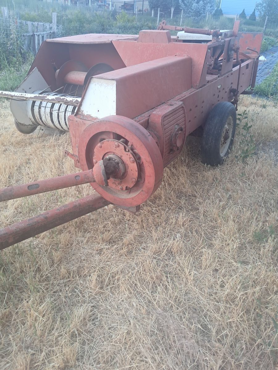 Early 1960s International 47 square baler