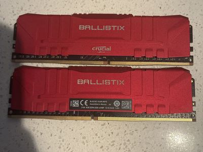 Ram ddr4 16gb 2x8