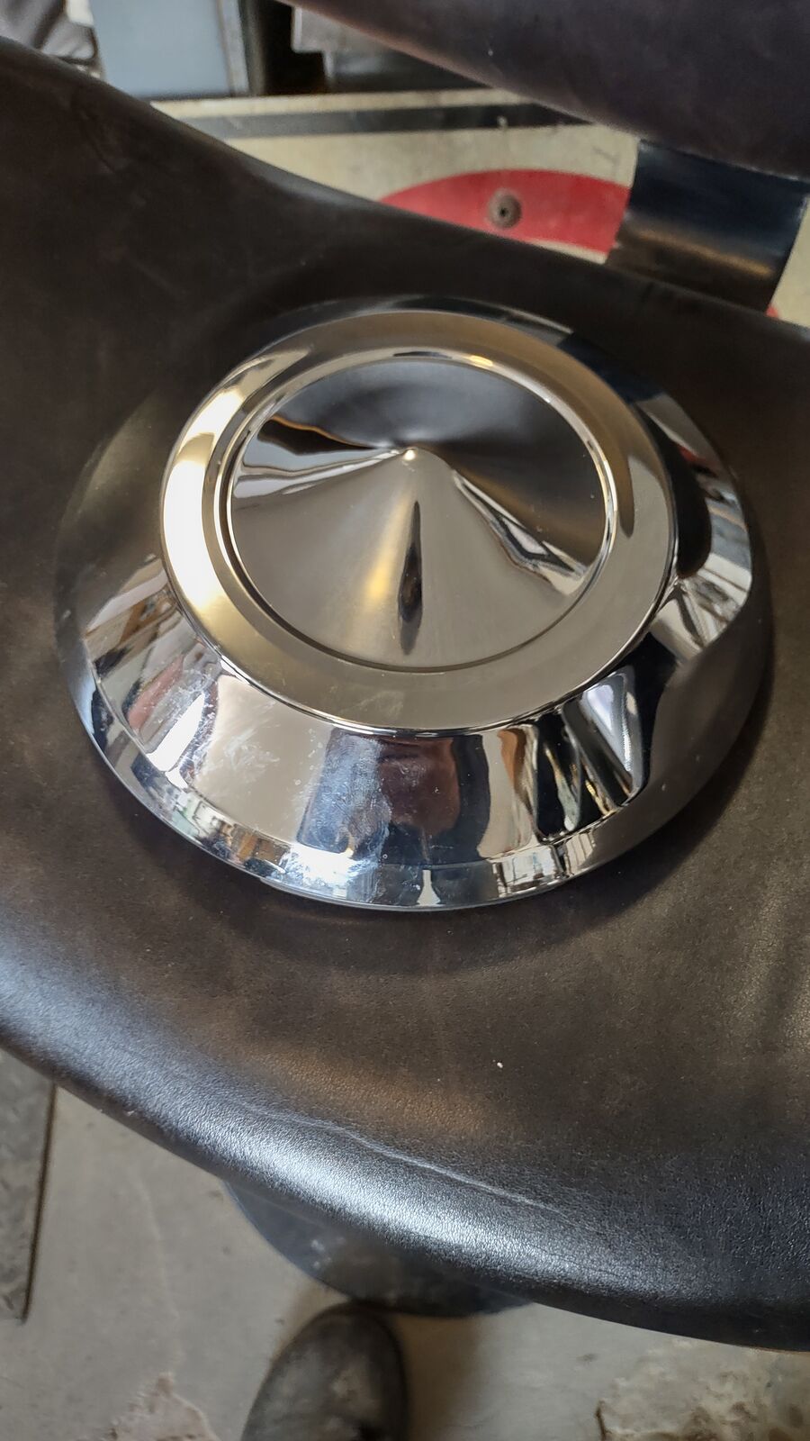 Stainless Steel Front Wheel Hubcaps