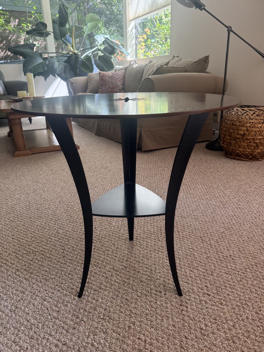 metal end table