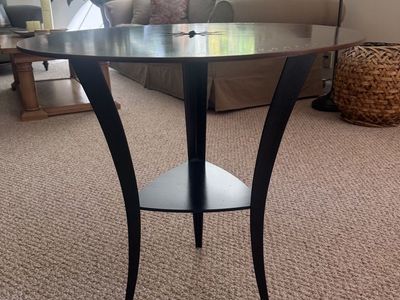 metal end table