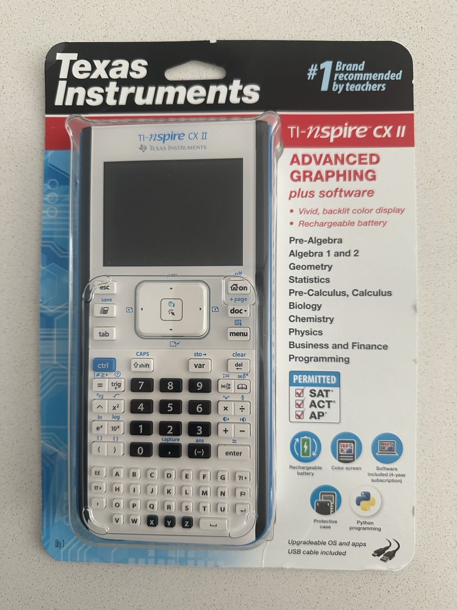 Texas Instruments Nspire CX 2 Graphing Calculator